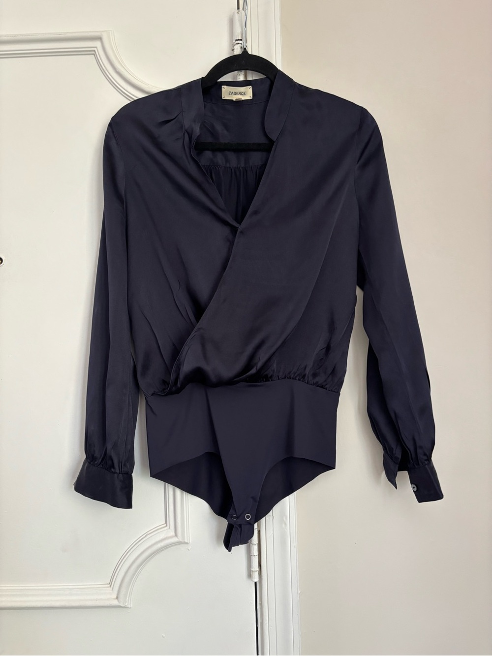 Bodysuit L’ AGENCE Navi silk